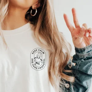 KEEP CALM AND PUSH PROPOFOL Unisex T-Shirt