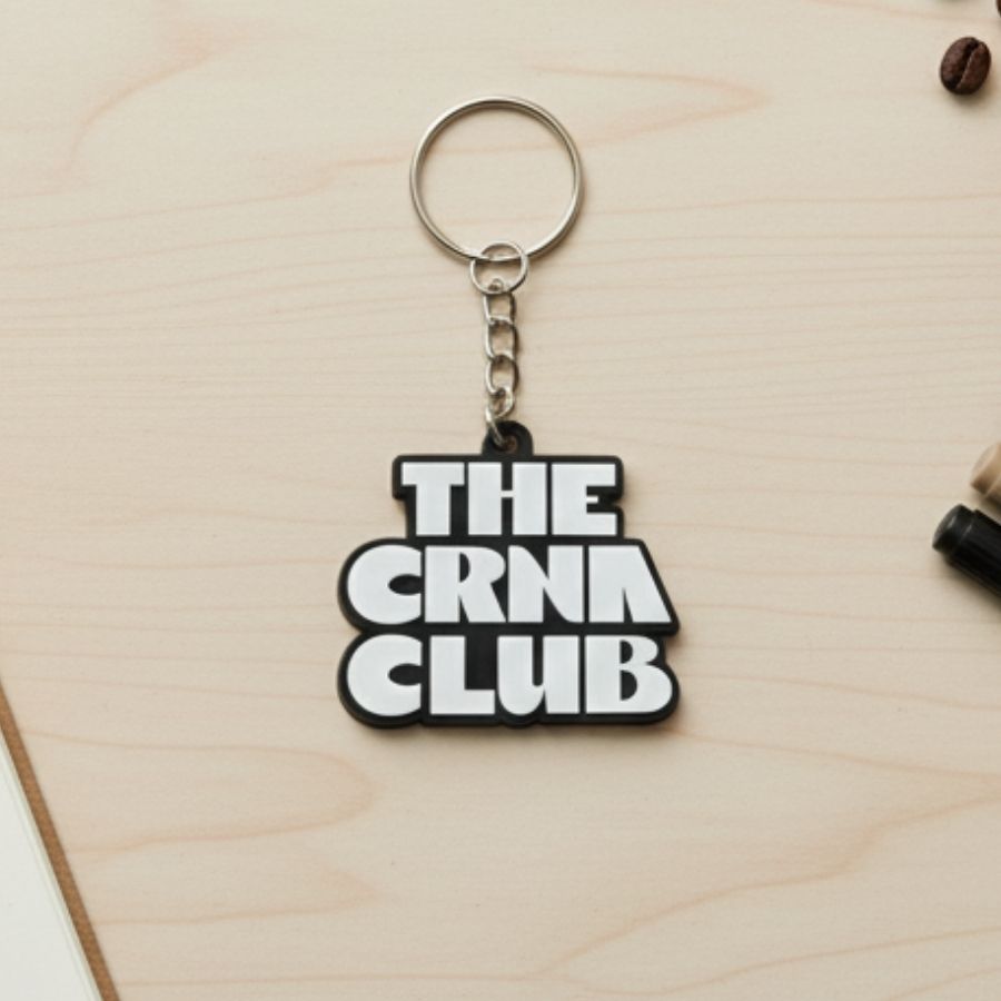 The CRNA Club Keychain